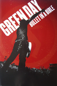Plakat von "Green Day: Bullet in a Bible"