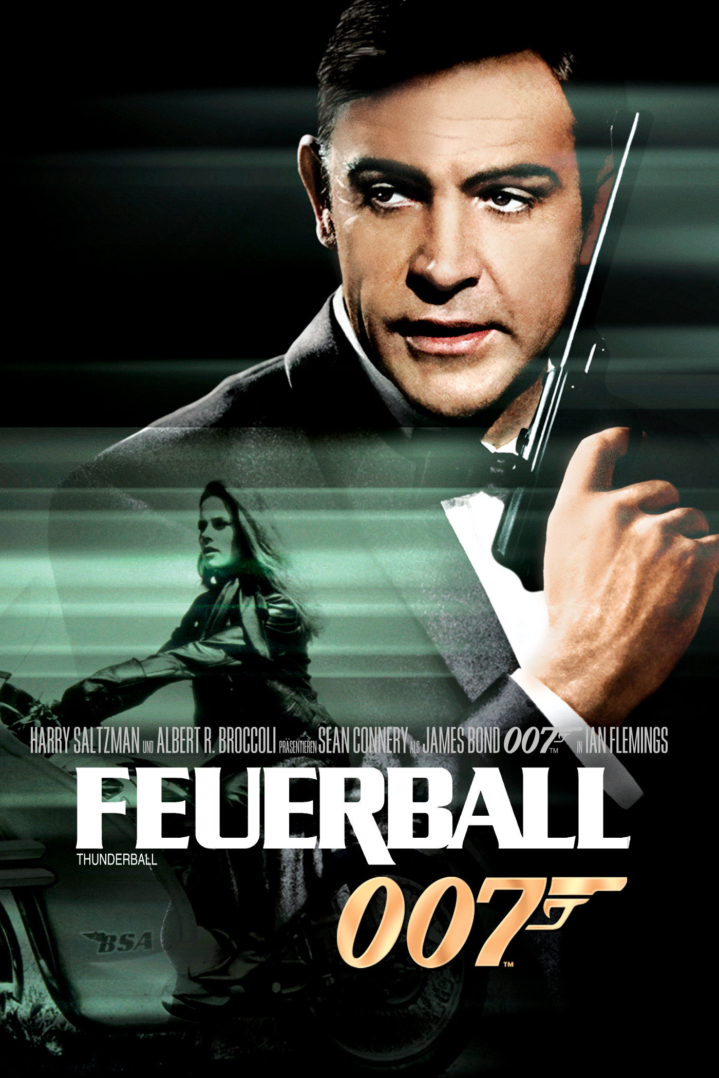 Plakat von "James Bond 007 - Feuerball"