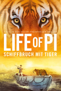Plakat von "Life of Pi - Schiffbruch mit Tiger"