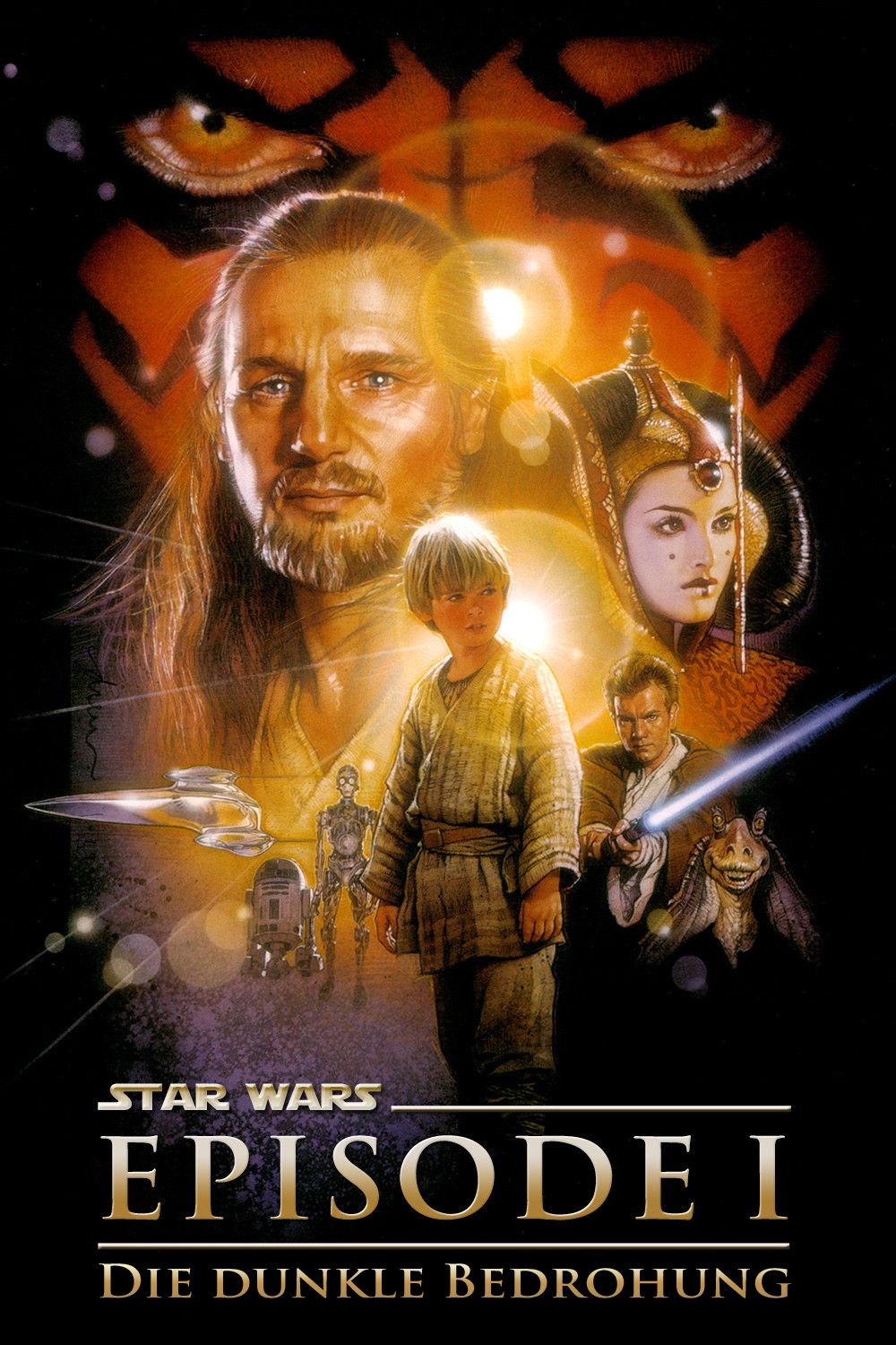 Plakat von "Star Wars: Episode I - Die dunkle Bedrohung"