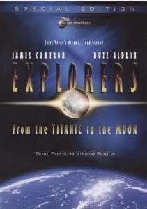 Plakat von "Explorers: From The Titanic To The Moon"
