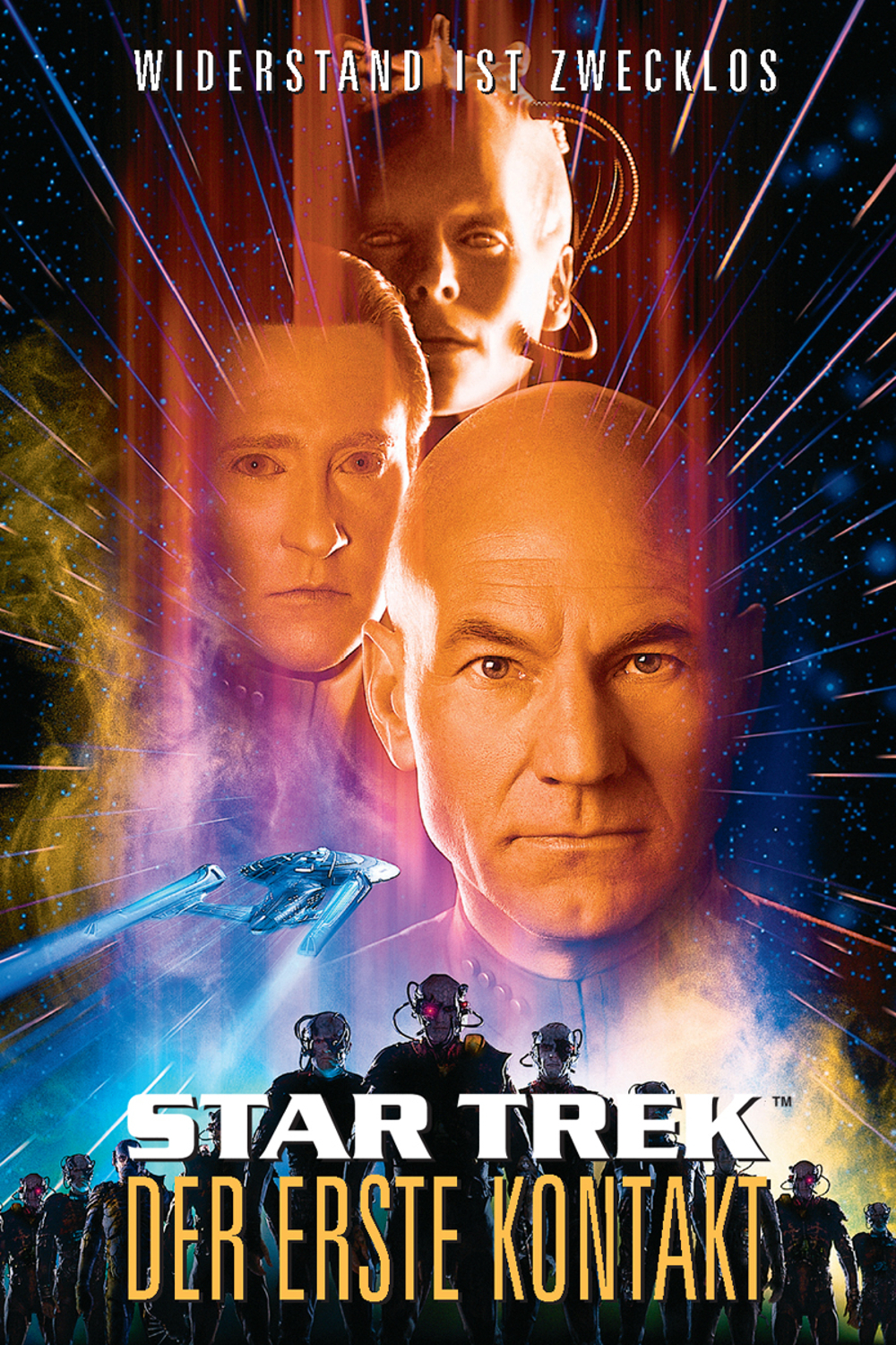 Plakat von "Star Trek - Der erste Kontakt"