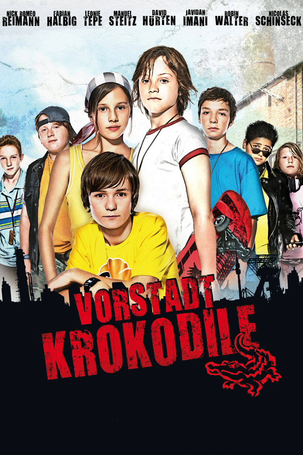 Plakat von "Vorstadtkrokodile"