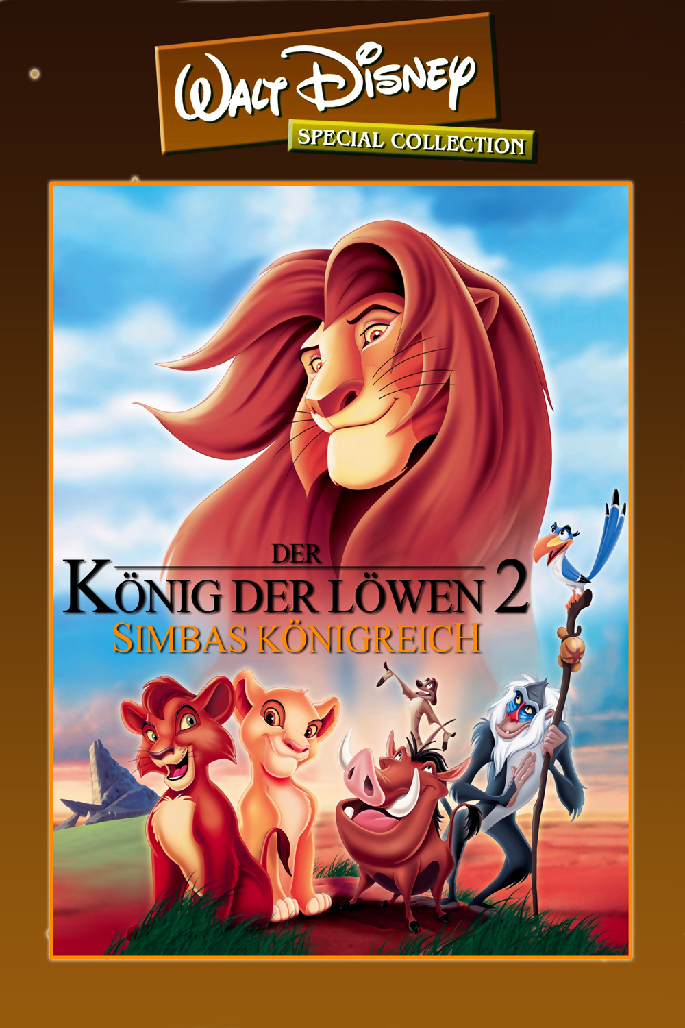 Plakat von "Der König der Löwen 2 - Simbas Königreich"