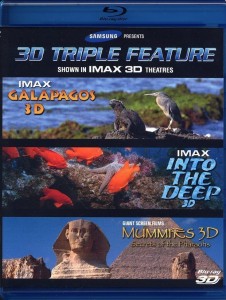 Plakat von "Samsung Presents: IMAX 3D Triple Feature"