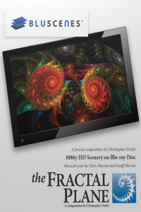 Plakat von "BluScenes: The Fractal Plane"