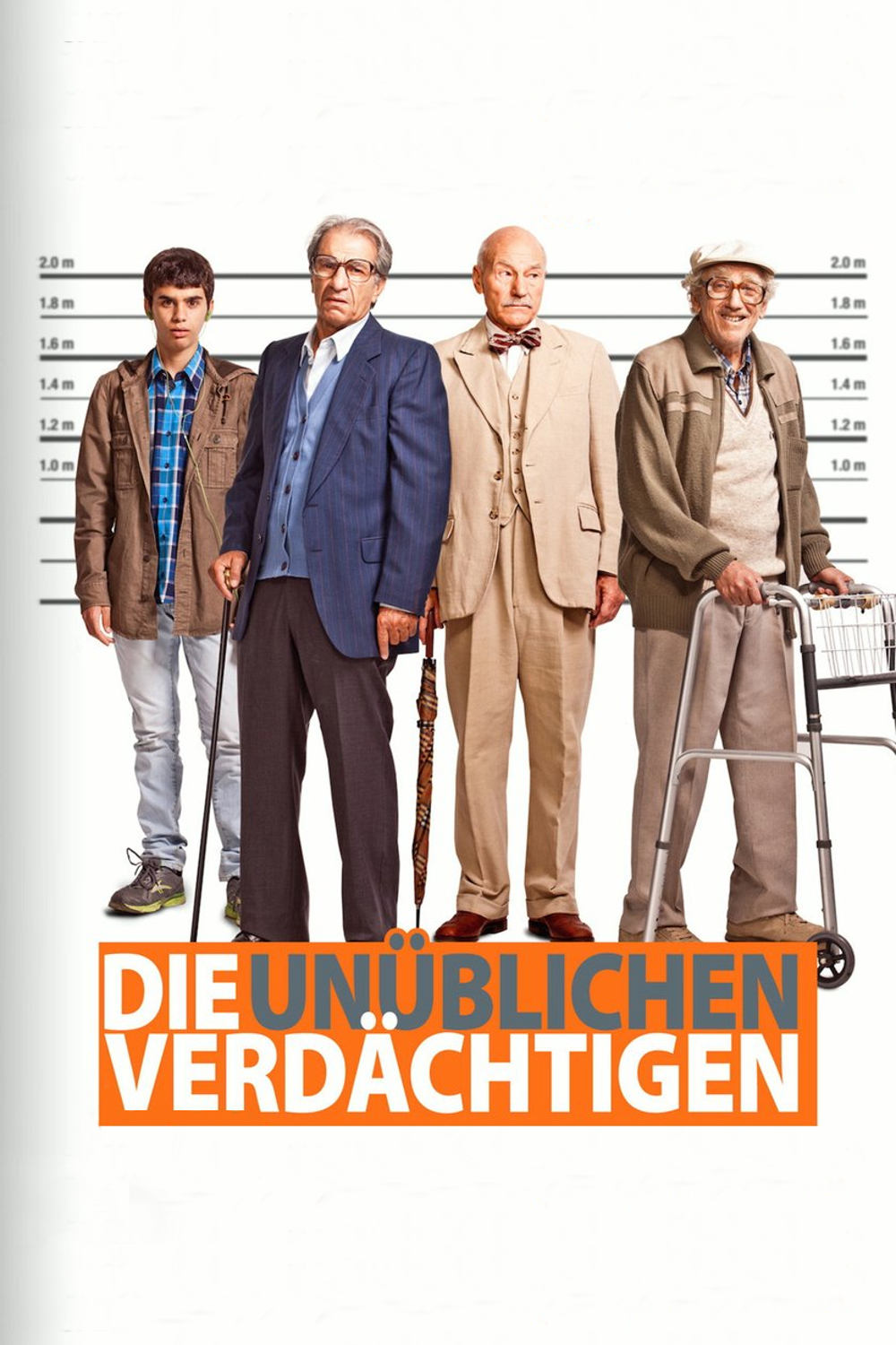 Plakat von "Die unüblichen Verdächtigen"