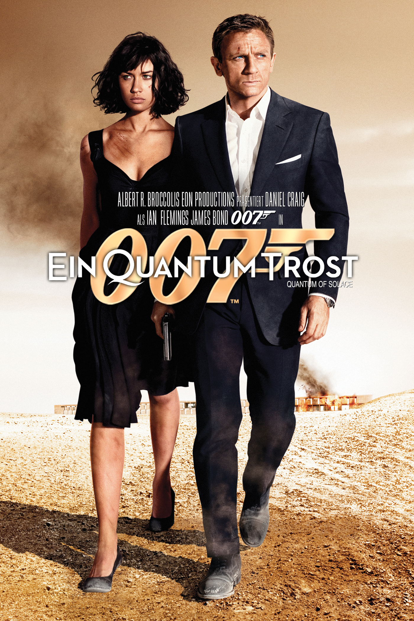 Plakat von "James Bond 007 - Ein Quantum Trost"