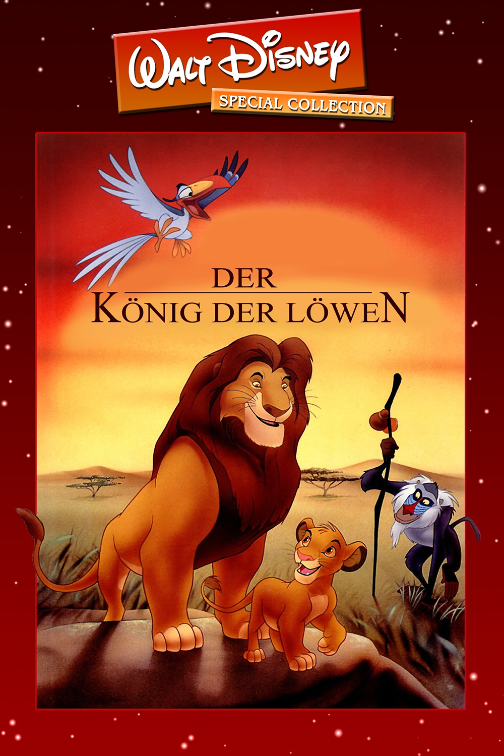 Plakat von "Der König der Löwen"